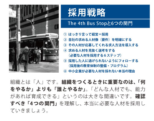 組織づくりの12分野「採用戦略」