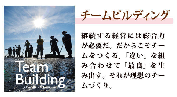 経営の12分野チームビルディング概要