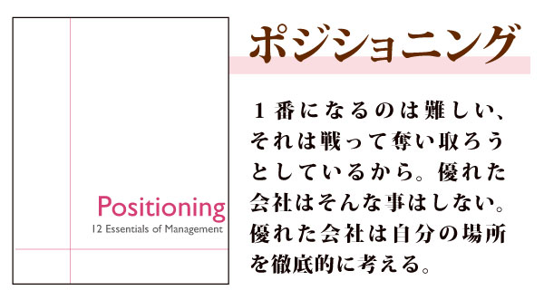 ポジショニング