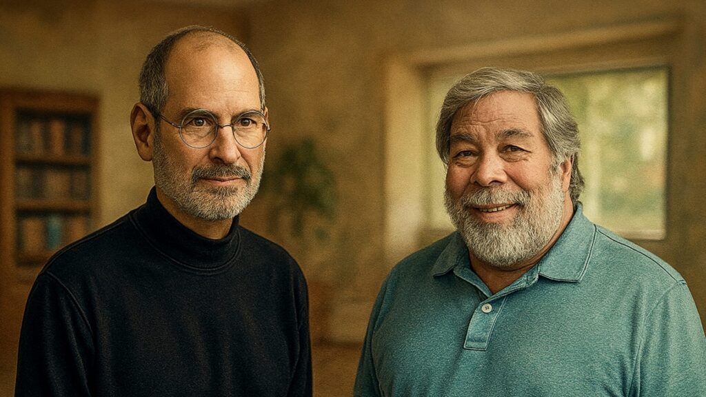 スティーブ・ジョブズとスティーブ・ウォズニアック