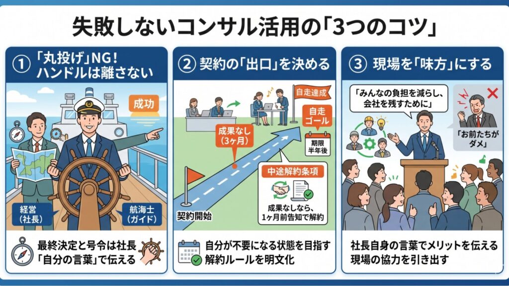失敗しないための「3つのコツ」