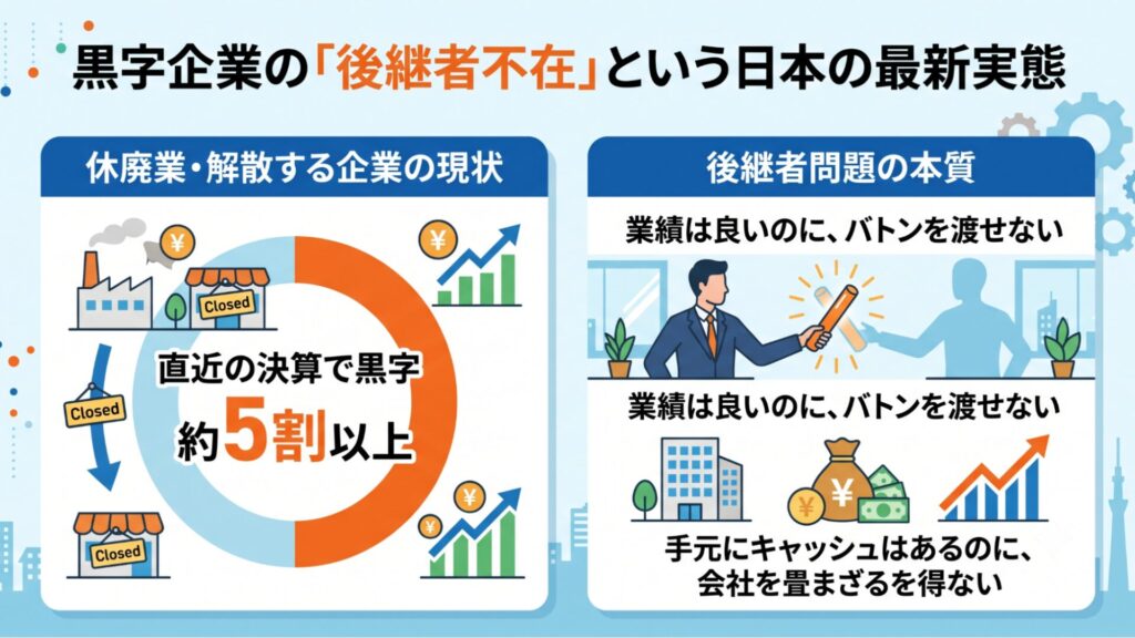 1.データが示す「後継者問題」のリアル