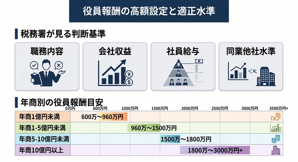 1-1. 業績や成果に応じた高額な役員報酬は正当に認められる