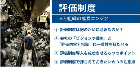 組織づくりの12分野「評価制度」